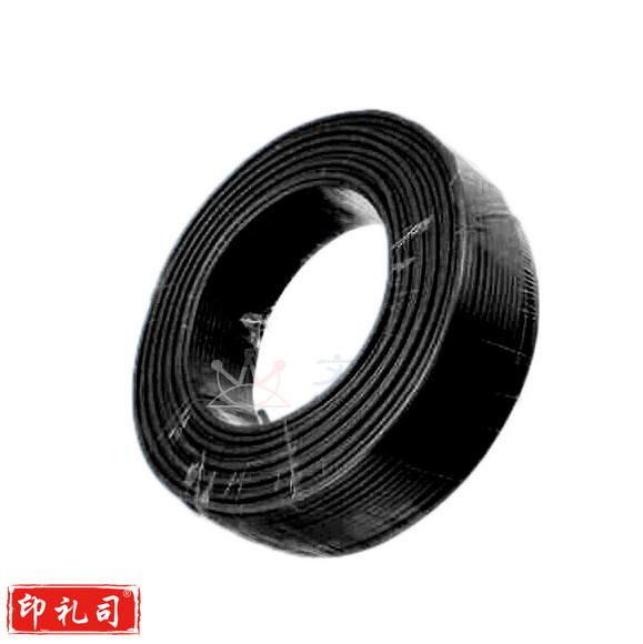 津达 WDZB-BYJ-黑色2.5平方 100/盘 电缆 低烟无卤塑铜线
