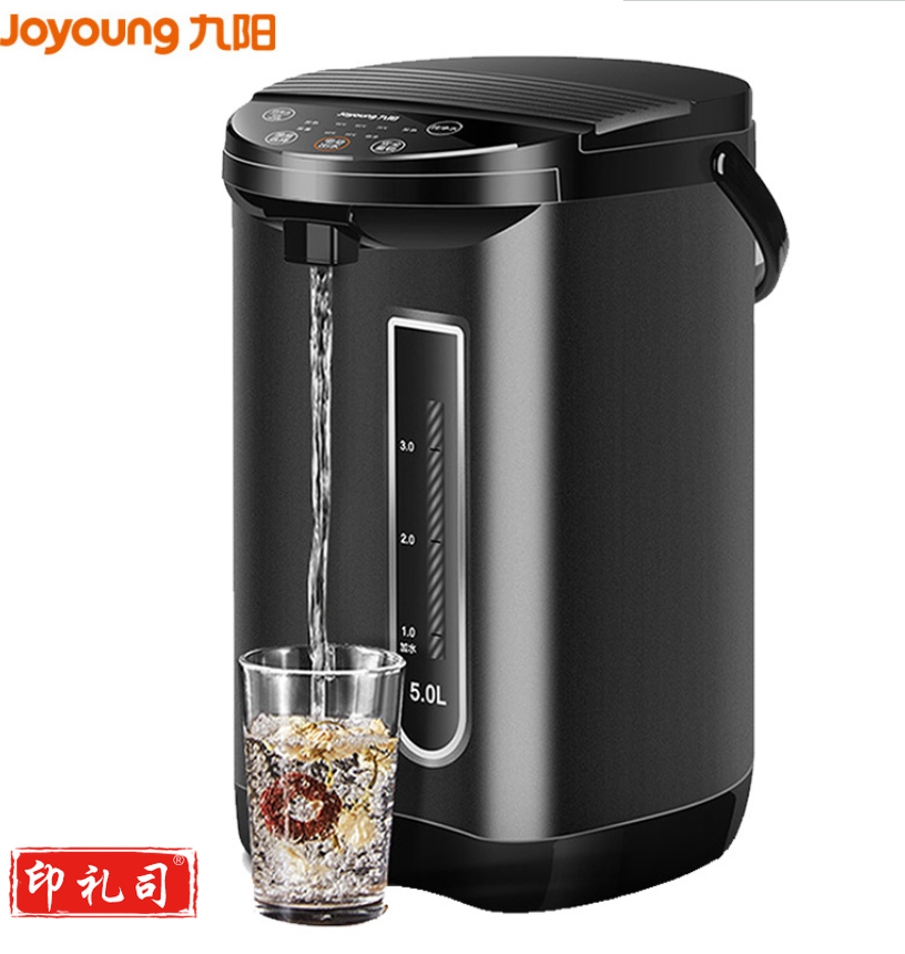 九阳（Joyoung）电热水瓶K50-P611 6段温控 沸腾除氯 支持童锁 304不锈钢 5L 保温恒温电水壶开水瓶