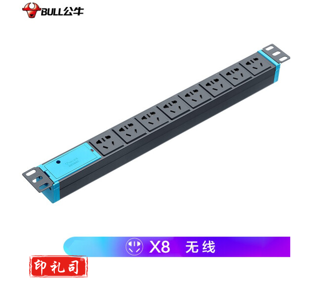 公牛（BULL）GNE-1080W 8位无线 PDU机柜插座