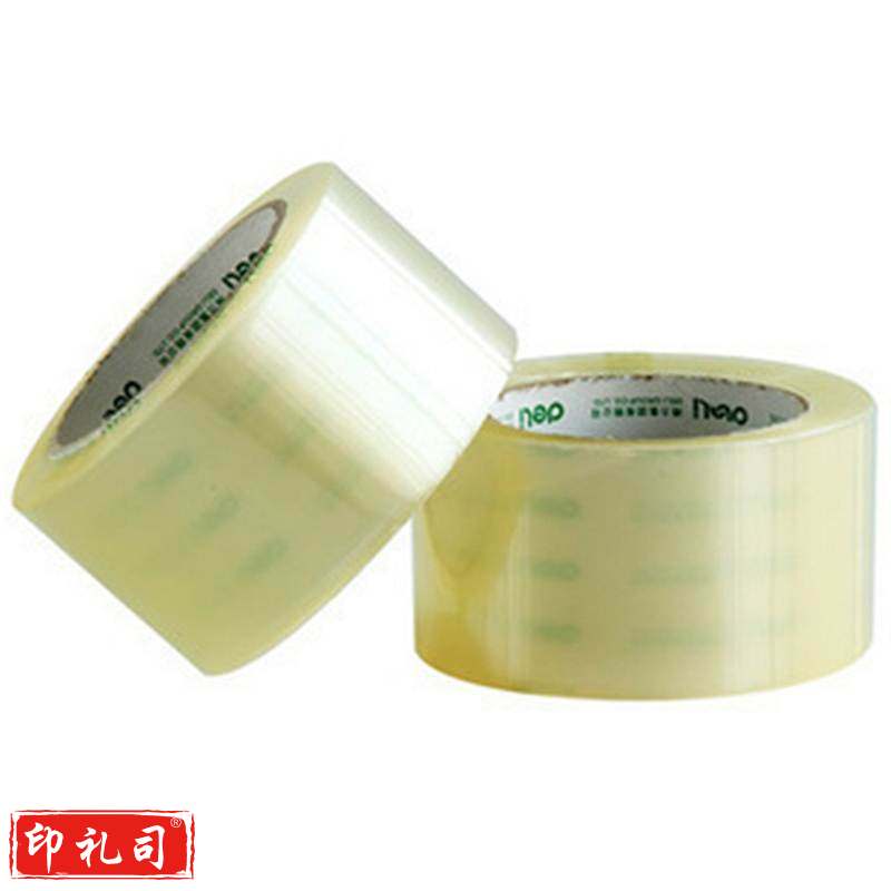得力 30922 封箱胶带 6卷/筒 55mm*100y*45um（单位：筒） 透明