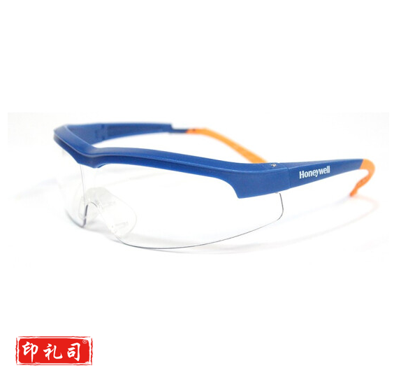 霍尼韦尔防冲击眼镜 S600A 透明镜片 蓝色镜框 防雾款110100