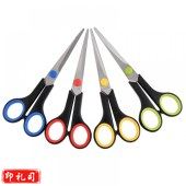 晨光（M&G）办公剪刀ASS91306174mm(蓝色、红色、黄色)12把/盒（颜色随机)