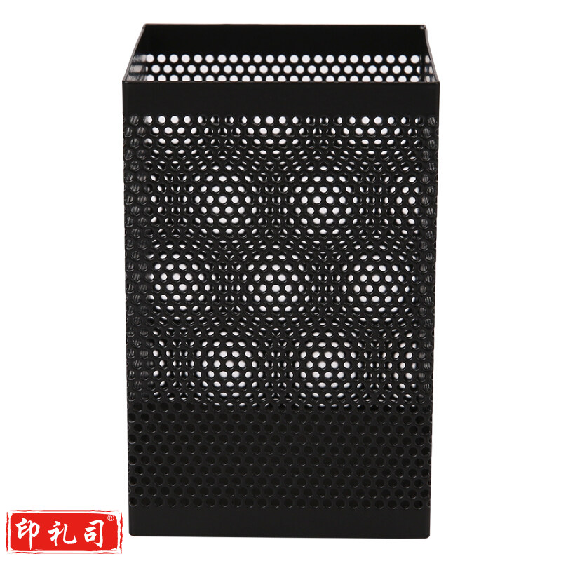 晨光 ABT98401 方形金属网格笔筒 黑色 （计价单位：个）