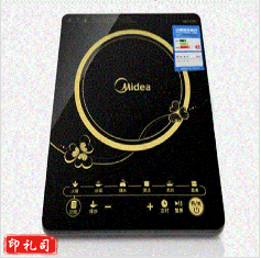 美的 RT2160 电磁炉(赠锅具) 电磁炉*1 黑色