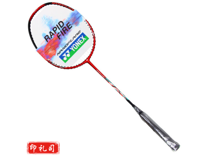 YONEX尤尼克斯羽毛球拍疾光羽拍NF-DR全碳素单拍已穿线附手胶 红黑 