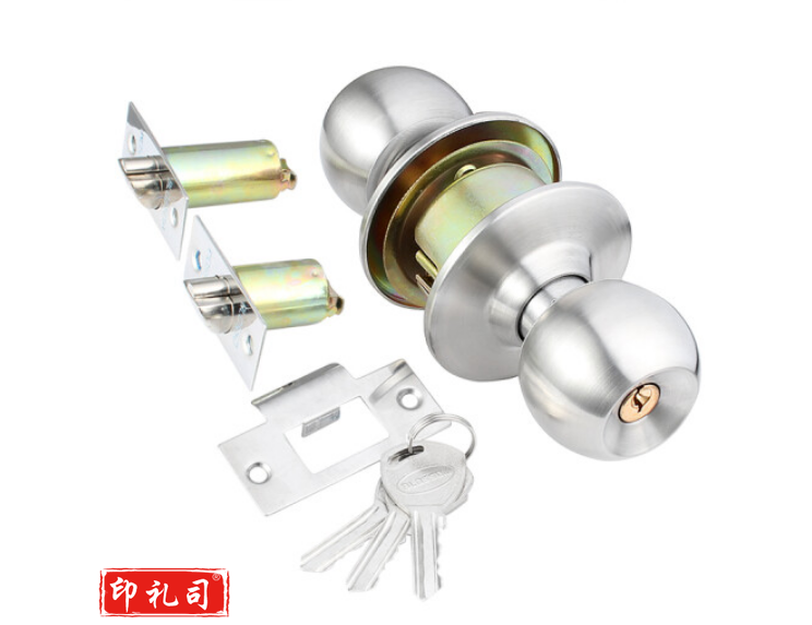 梅花（BLOSSOM）不锈钢球形锁 室内外门锁浴室锁587通用型
