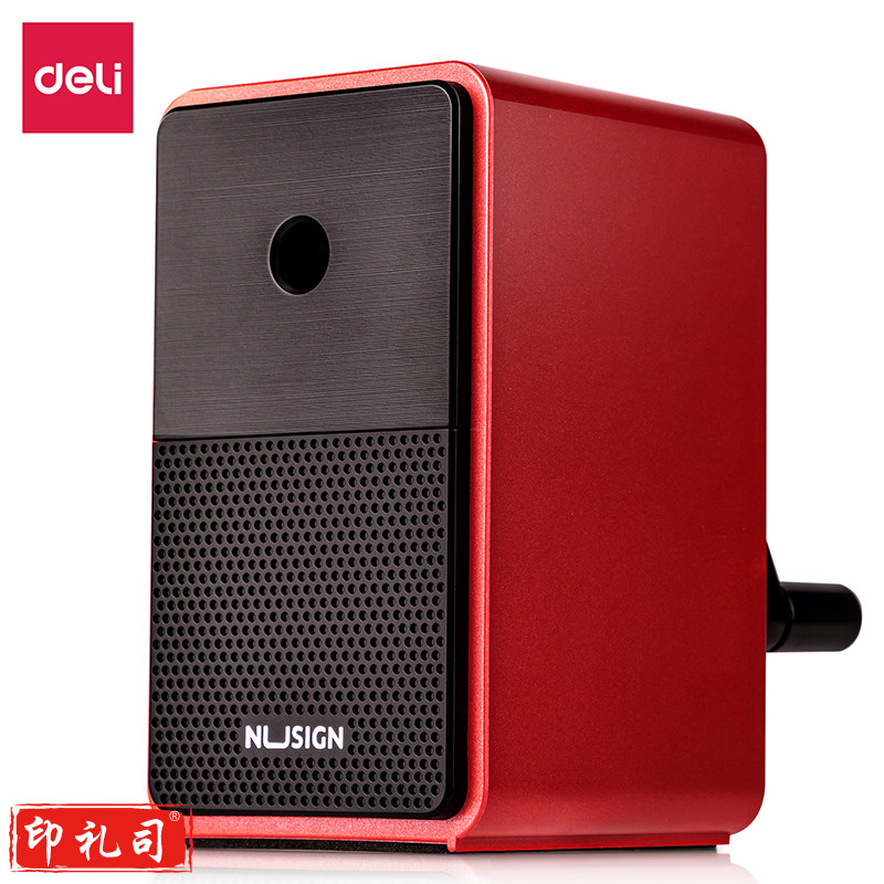 纽赛NS077 自动进笔削笔机(红)(彩盒)v