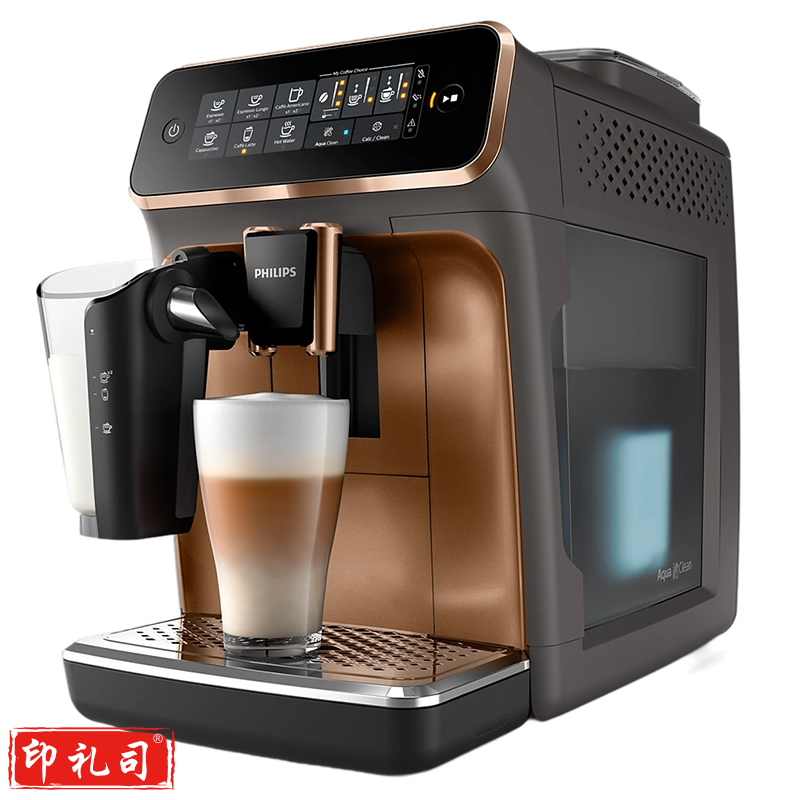 飞利浦（PHILIPS）咖啡机 云朵系列 家用/办公室意式浓缩萃取全自动研磨一体机 奶泡现磨咖啡豆系统EP3146/72