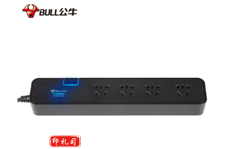 BULL/公牛接线板 GN-H3040 3M吸新国标