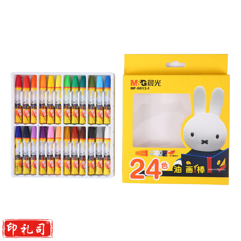 晨光 24色 米菲 六角 油画棒 MF9013