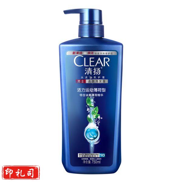 清扬(CLEAR)男士去屑洗发露 洗发水 活力运动薄荷型 750ml 