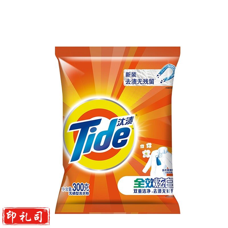 汰渍全效洗衣粉袋300g 1袋