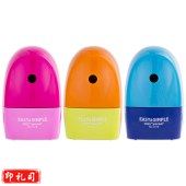 得力(deli)0519靓丽简约流线型削笔机/削笔器创意自动吸入铅笔颜色随机