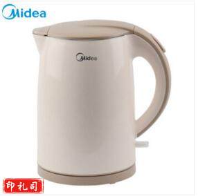 美的（Midea）1.5L电水壶MK-H415E2j 双层防烫304不锈钢烧水壶