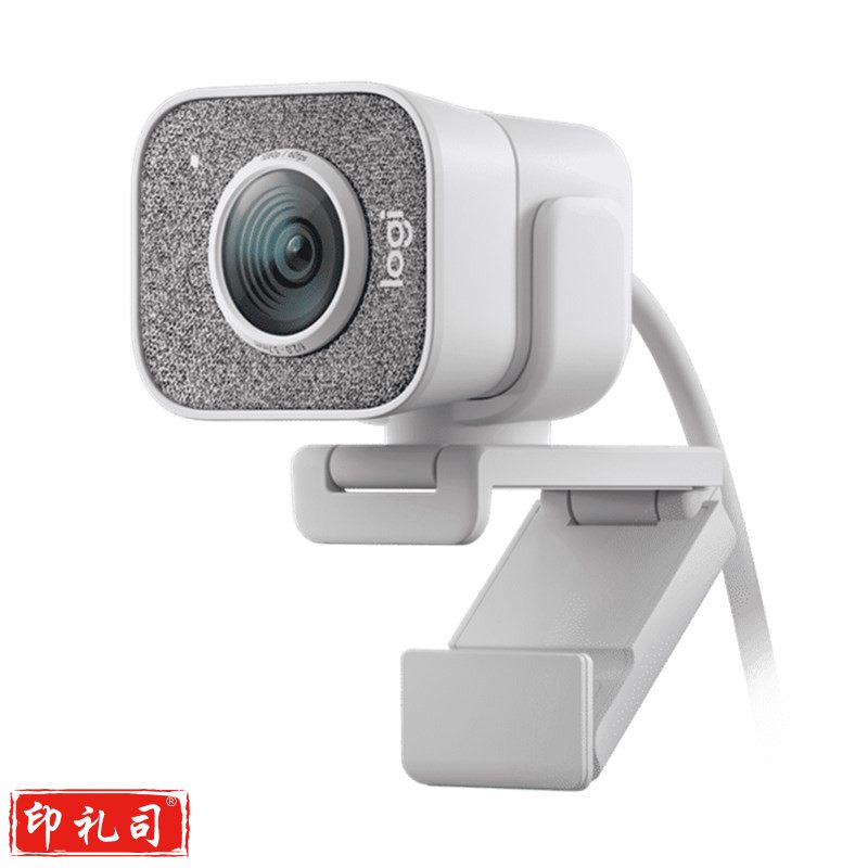 罗技 StreamCam直播摄像头 白色