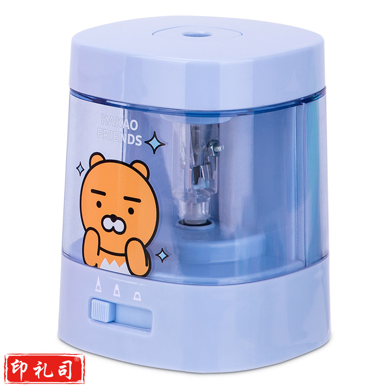 v得力68658-KAKAO电动卷笔刀(蓝)(只)