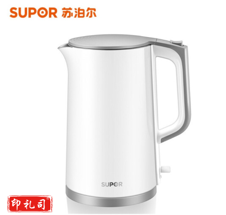 九阳K15FD-W123 电热水壶 双层壶体 隔热防烫 1.5L