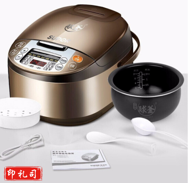 苏泊尔CFXB40FC835-75 电饭煲4L 3-6人全自动多功能 陶晶不粘球釜内胆 24H智能预约 