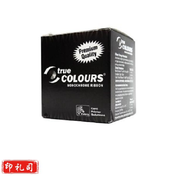 斑马 P330i证卡打印机原装彩色带黑色带 800015-101黑色色带