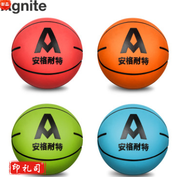 安格耐特F1330_纯色橡胶弹力球 6cm (混色)(个)