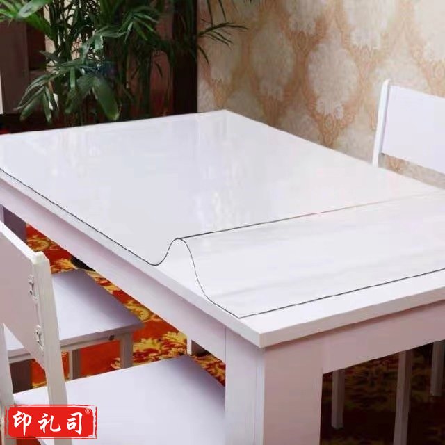 PVC软玻璃桌布防水垫 全透1.0mm厚 60*120cm