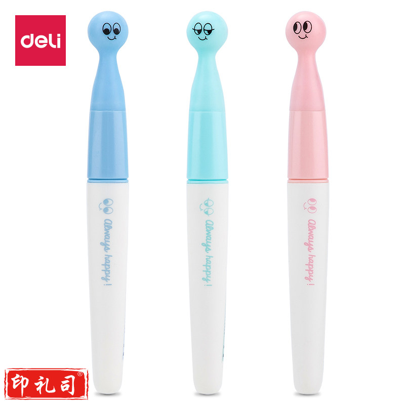 得力 A 492 学生中性笔0.5mm子弹头(黑)(24支/盒)