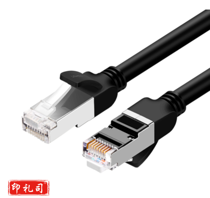 绿联网线家用6类六高速络纯铜电脑1光纤水晶头千兆宽带1米短线