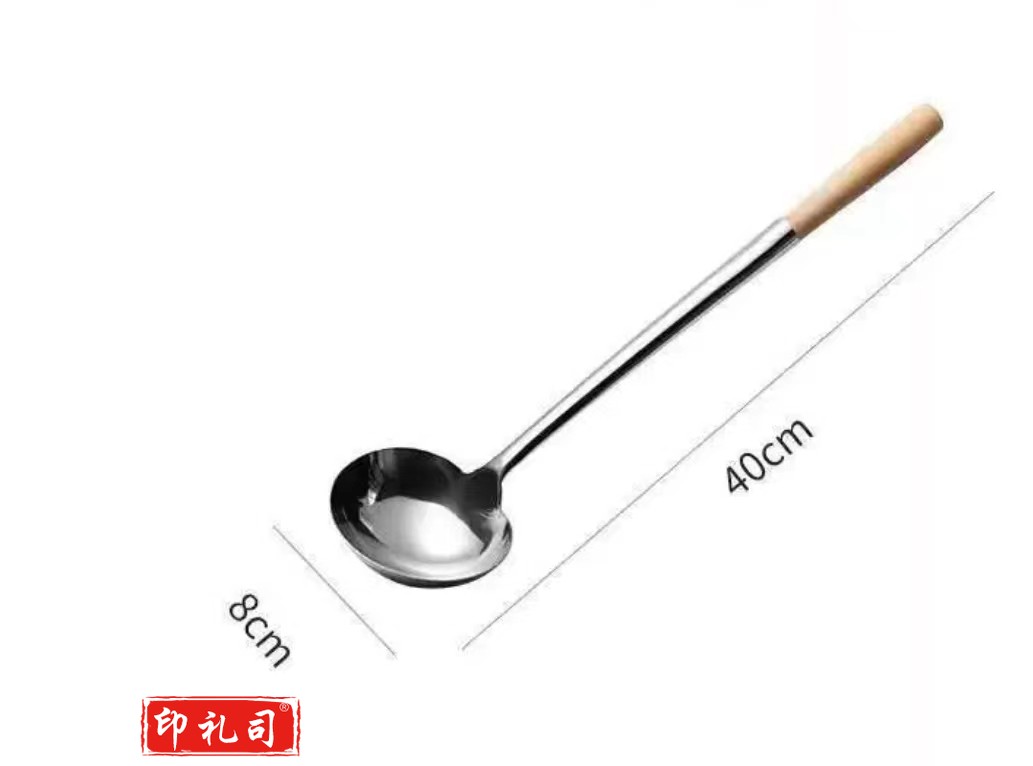 木柄厨师勺   规格：40厘米*8厘米*2号   单位：把