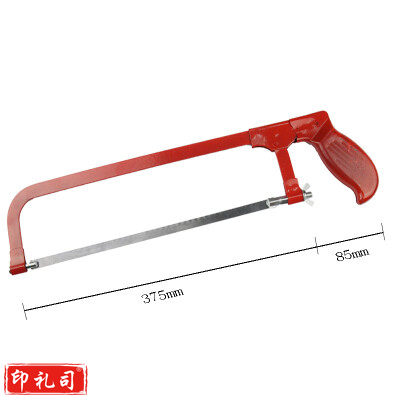 12寸拉花手锯带10支300mm高碳钢螺旋锯条