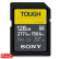 索尼 SONY SF-M128T SD卡 128G 高速读取277MB UHS-II 相机存储卡