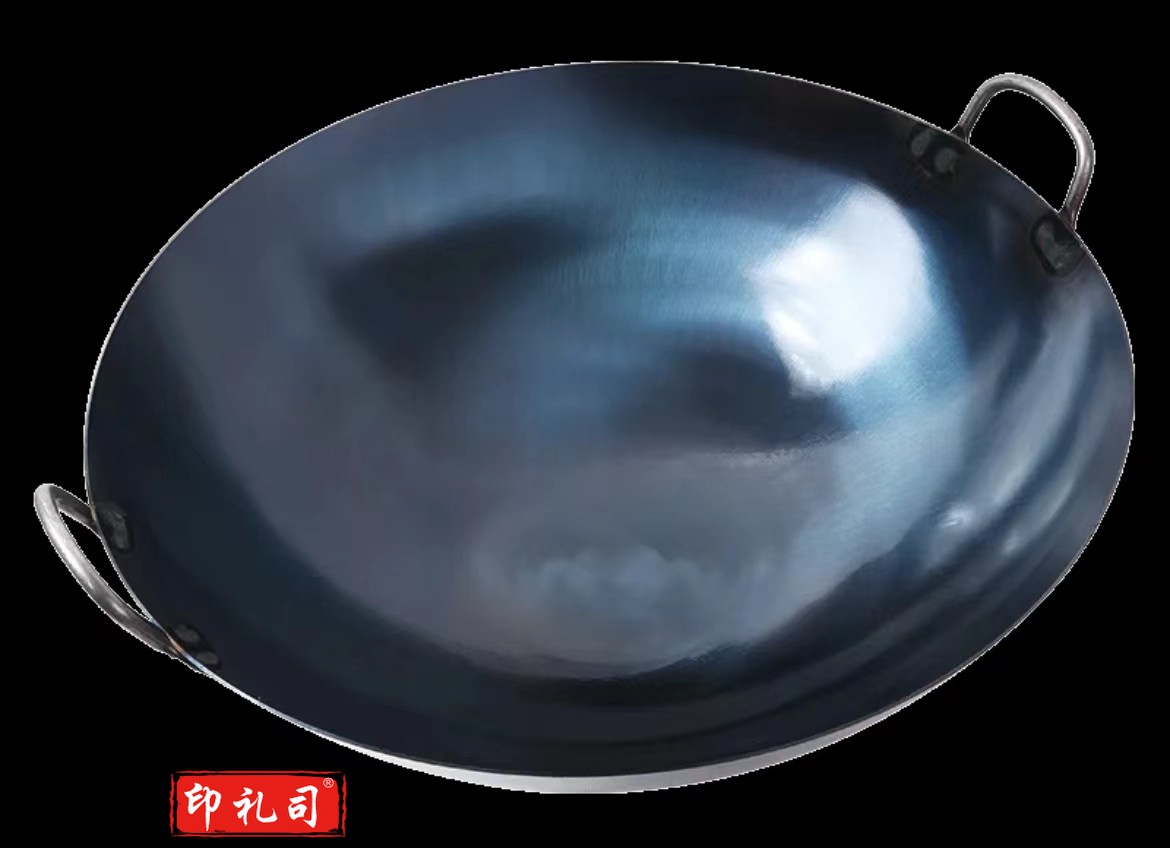 双耳炒锅加厚     规格：直径50厘米    单位：个