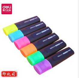得力 S600 荧光笔 颜色可备注 （支）
