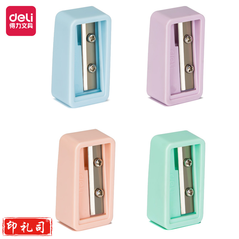 得力VB150长刀片卷笔刀42个/筒(混)(筒)