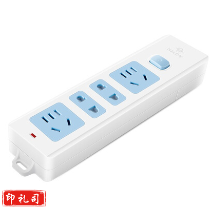 公牛接线板 GN-407W  多位插座10A250V  无线