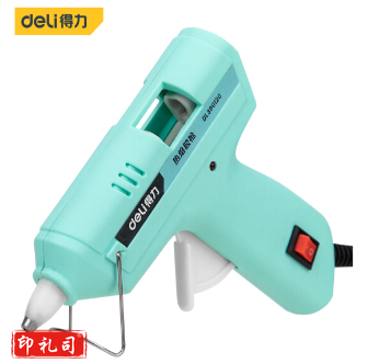 得力（deli）DL390120 20W热胶枪热熔胶枪蓝色