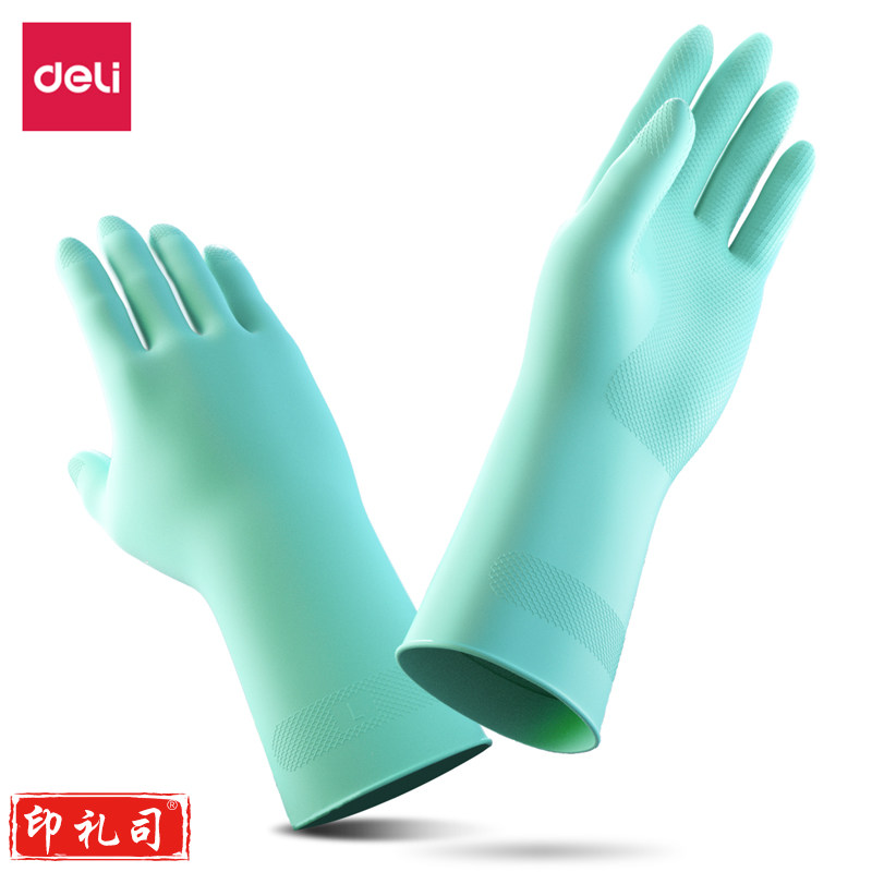 手套（厚）胶手套M