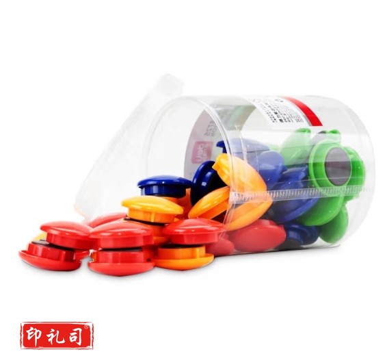 得力8726磁钉Ф40mm(混)(24粒/筒)（2筒起售）（筒）