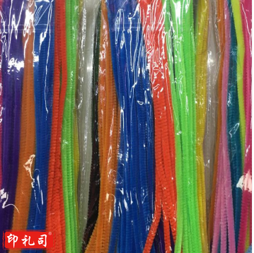 20色混装100根毛条彩色扭扭棒毛根条儿童手工DIY制作毛根绒条多色