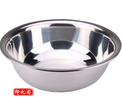 不锈钢盆 直径约30cm