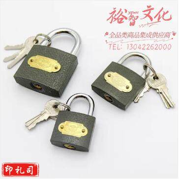 锁头防水防锈锁具 宿舍门锁抽屉柜子防盗窗小锁头 38MM