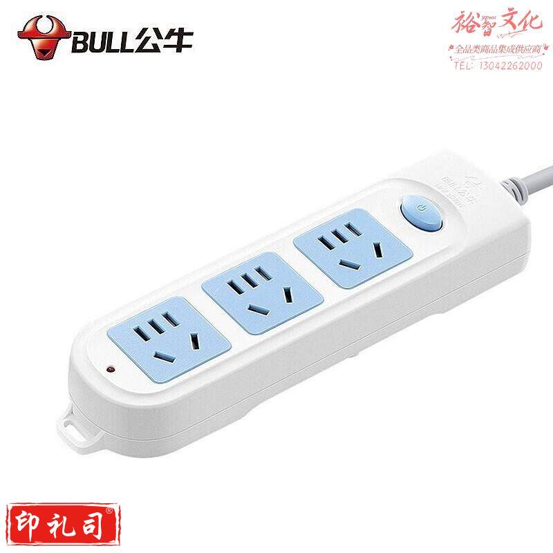 公牛（BULL）/插线板/插排/接线板GN-606A 1.8米
