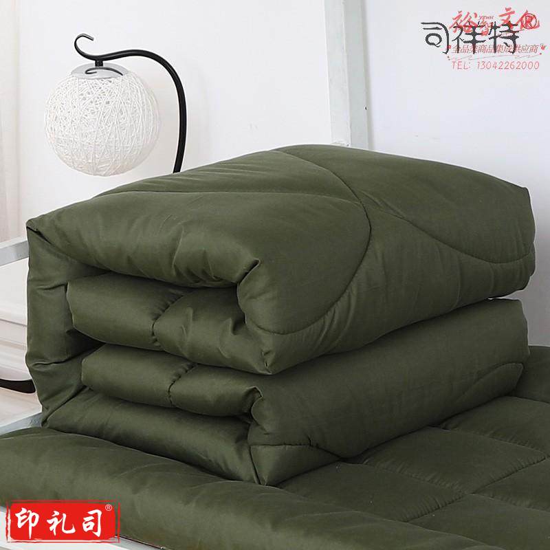 单人床军工棉花被子被褥套装 盖被6斤 尺寸200*150cm 褥子3斤 尺寸195*90cm
