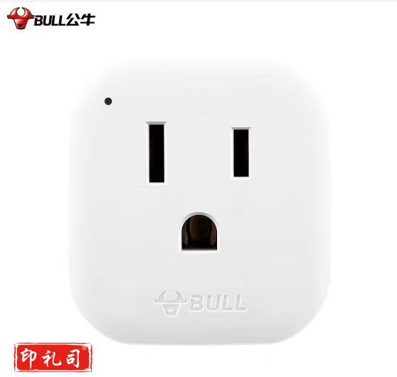 公牛（BULL）国标转美标/电源转换器插座/转换插头 适合内地使用 GN-L01CA