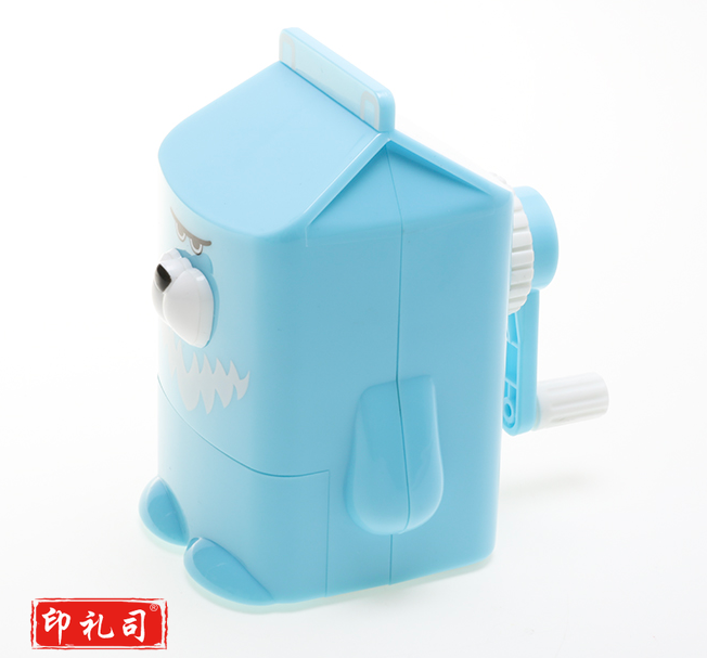 晨光APS95677削笔器  可爱熊削笔机  卷转笔刀  学生铅笔器 削笔刀 手摇削铅笔机  卡通版削笔机