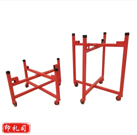 大鼓架子 1米战鼓 万向轮金属鼓架子立式鼓架 1米鼓 鼓架(多尺寸可选)