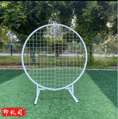 新款铁艺圆形网络屏  风1.2米