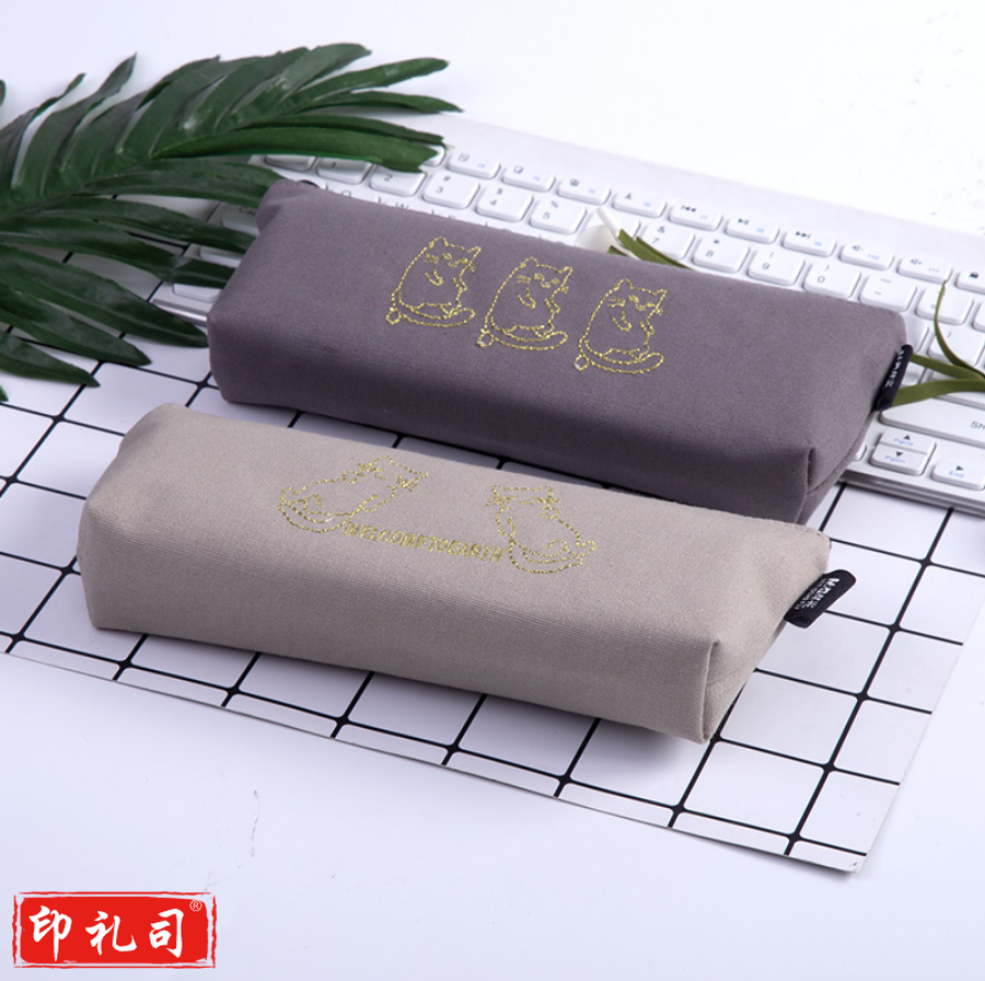 晨光APBN3783笔袋     富贵猫笔袋     倒梯形笔袋     混色笔袋   创意笔袋    单个装
