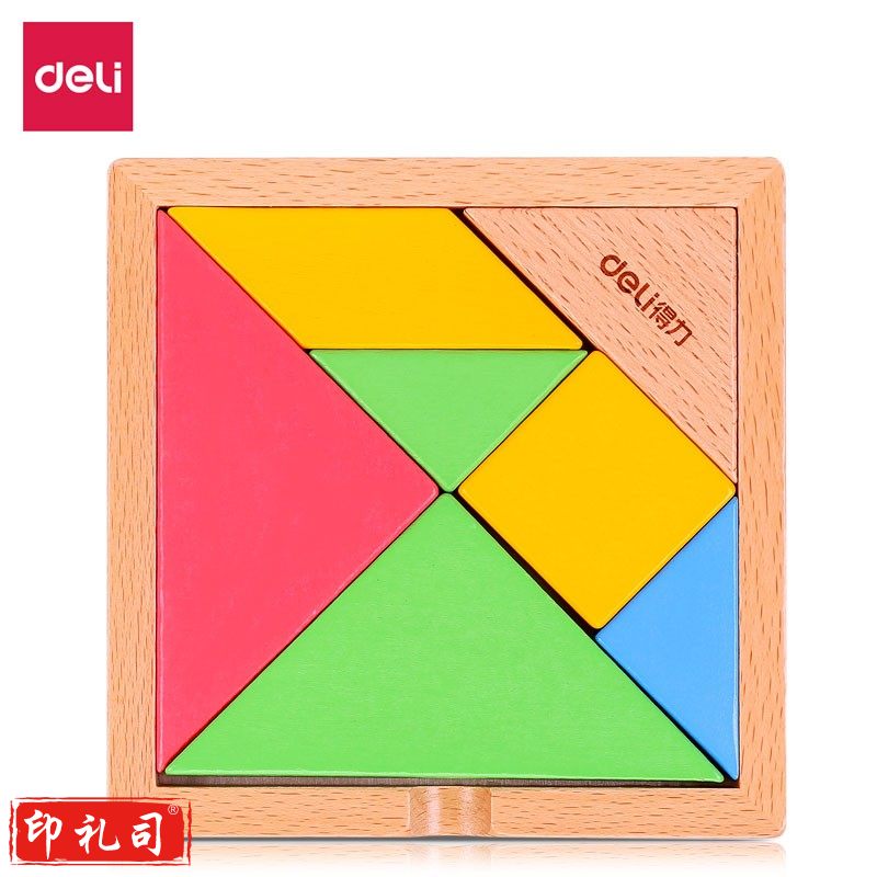 得力74304-七巧板(混)