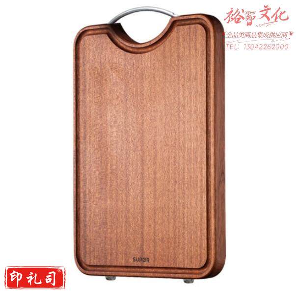 苏泊尔W453030AC1 进口天然乌檀木加厚整木砧板切菜板高端案板