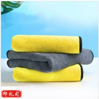 毛巾抹布 洗车厨房毛巾 双层无痕吸水抹布 30*30